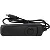 vhbw telecomando per scatto a distanza con cavo compatibile con Nikon Coolpix P1000, A, P950, P7800 fotocamera, 1 m, scatto a 2 fasi