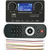 Yklhsocneg Display LCD Bluetooth 5.0 MP3 Decoder Board Supporto Vivavoce Registrazione FM DC 12V MP3 WMA WAV APE FLAC Lettore Audio