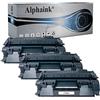 Alphaink 3 Toner Compatibile con HP 80A CF280A 80X CF280X, Versione XL 13.000 Copie Compatibile con Stampanti HP Laserjet Pro 400 M401A M401D M401DN M401DNE M401DW M401N MFP M425DN MFP M425DW (3 Nero)