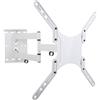 Techly 023851 Supporto a Muro Ultra Slim per TV LED LCD 23-55 Bianco Bianco