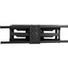 LINK LKBR45 Staffa a Muro per TV da 60 a 100 Fino a 75 kg - VESA 200x200, 300x300, 600x400 - Estensione Fino a 635 mm - Movimento Orizzontale e Verticale - Inclinazione e Rotazione - Colore Nero