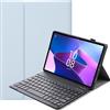 FKQLH Custodia Tastiera per Xiaomi Redmi Pad 2 Tablet 11 Pollici, QWERTY Layout Tastiera Bluetooth Magnetica Staccabile con Slim Cover, Blu