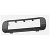 Generico Mascherina Stereo Adattatore Autoradio 1 DIN Colore Nero Lucido Specifico per Panda modello 312 e 319 Prodotte dal 2012 in poi - 10.631