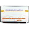 Siliconvalleystore Display Slim LED Compatibile P/N: NT156WHM-N45 | N156BGA-EA3 | 350MM | 30pin