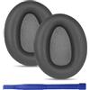 umvowuxa WH-CH710 Cuscinetti auricolari di ricambio compatibili con cuffie Sony WH-CH700N/WH-CH710N/WH-CH720N/WH-XB900N/WH-RF400&MDR-ZX780/MDR-ZX770/MDR-10R, morbida pelle proteica (grigio titanio)