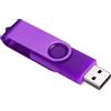 Gvblkq Chiavetta USB da 32 GB girevole, in metallo, ad alta velocità, per conservare foto, video, musica, documenti, archiviazione portatile per lavoro, scuola, viaggi