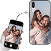Yoedge Cover Personalizzata per Huawei P20 5,8 Personalizzato con Foto Immagine Testi Disegni Custodia Personalizzabile Regalo Album Personalizzabili Nero Case per Huawei P20