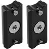 FEICHAO Guida di sicurezza NATO Rail a sgancio rapido con vite da 1/4 o 3/8 per fotocamera Cage Rig Photo Studio (3/8,2 pezzi)