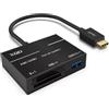 Fangxuee Type-C Ad Alta velocità A XQD/SD Lettore di Schede USB 3.0 Adattatore Kit per Computer Fotocamera