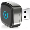 Generico Adattatore da cavo a veicolo cordless - Dongle per interfaccia automatica wireless da 6,7x7,5x2,6 cm, bridge multimediale USB senza soluzione di continuità, convertitore di segnale affidabile | Miglio