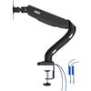AOC AS110DX Supporto Monitor PC, USB HUB, Single