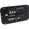 Asuinxurr Scheda amplificatore subwoofer per auto, 500 W subwoofer High Power HiFi scheda amplificatore Dc 12 V
