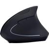 Generic Mouse verticale per computer - Puntatore ottico senza fili da 12,2 cm, dispositivo di navigazione silenzioso, controller di posizione manuale ricaricabile con segnale stabile, movimento preciso del