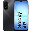 Samsung Galaxy A17 LTE, Dual SIM, 128GB Espandibili fino a 2TB, Smartphone, Android 14, 4GB RAM, Exynos, 6,7-pollici AMOLED, 1080x2220, 90Hz (Nero)