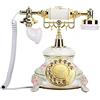 CCYLEZ Telefono con filo fisso, telefoni antichi e vintage in stile country, telefonata fisso per la casa
