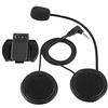 Kuuleyn Cuffie Bluetooth per Moto, Auricolari Bluetooth Moto, accessori Cuffie Bluetooth Cuffie Microfono ABS per interfono per casco moto V4 / V6