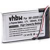 vhbw batteria compatibile con Garmin Dezl 560 LMT, 560LMTF, 560 LT, 650, 560 LM, 650LM navigatore GPS (1200mAh, 3,7V, Li-Poly)