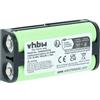 vhbw batteria compatibile con Sony MRD-RF811K auricolari cuffie wireless (700mAh, 2,4V, NiMH)