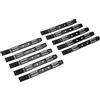INTCHE 5 Coppie di Guide per Dischi Rigidi Accessori per per Chassis Slider per Alloggiamento unità Guide nel Plastica per Vassoio per Disco Rigido da 3,5 Un 5,25
