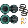 IPNOSIS ABSOLUTE PRESSURE SOUND Kit 4 Casse IPNOSIS IP-01165 per Alfa 147/159 da 165mm con 2 Supporti Anteriori, 2 Posteriori e 4 Connettori