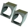 MASTERLINE Coppia supporti altoparlanti diametro 100 mm FIAT Panda fino al 2003; SEAT Marbella. Colore GRIGIO.
