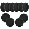 TaiZiChangQin 10 Pz Aggiornamento Spessa Schiuma Padiglioni Auricolari Spugna Compatibile con Logitech PC960 960 USB Stereo Cuffie