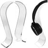 GEEKRIA Omega Supporto per Cuffie On-Ear, Supporto per Cuffie da Gioco, Supporto per Display da Tavolo, Compatibile con Bose, Marshall, Jabra, JBL, ATH, Sony, AKG, Cuffie (Trasparente)