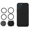 ZEFAL Bike Kit - Porta Cellulare Bici - Porta Cellulare per Bicicletta e Mountain Bike - Cover e Supporto Telefono Bici - Robusto e Discreto iPhone 12 Pro Max