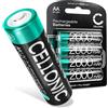subtel 4x Batteria compatibile con Siemens Gigaset 2000C, 2000S, 2010, 2011