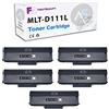 Generico 5 CARTUCCE TONER COMPATIBILI PER SAMSUNG MTL-D111L PER stampanti Samsung SL M2026W M2020W M2020 M2022 M2022W Xpress M2026 M2070 M2070F M2070FW M2071FH M2078 NERO 1800 COPIE, ‎32 x 15 x 16 cm