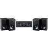 McGrey Set Diffusori BSS-265 / CS-440 BK 5.0 Surround - Casse Satelliti HiFi per Suono Surround a 5 Canali - Casse Full-Range a 2 Vie per Musica, Home Cinema e Sistema Surround - Nero
