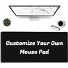 Naispanda Tappetino Mouse Personalizzato - Base Antiscivolo- XXL Tappetino Mouse Da Gioco Grande Personalizzato, Perfetto Per Postazioni Gaming E Di Ufficio - 900 X 400 Mm