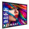 ESMART Professional MIROLO schermo manuale largh. tot. 232 cm, telo: bianco