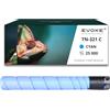 EVOKE TN321 TN-321 Toner Compatibile con Konica Minolta C224e C284 C364e Blu Ciano 25000 pagine