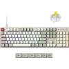 Keychron Tastiera meccanica C2 Pro cablata con frequenza di polling di 8K Hz, retroilluminata RGB personalizzata a grandezza naturale, sostituibile a caldo, non lucida tramite copritasti in PBT