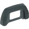 vhbw mirino oculare compatibile con Nikon D750, D70s, D90, D80 fotocamera, reflex, DSLR oculare - nero