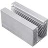 U/D Dissipatore di calore in alluminio a forma di U dissipatore di calore CPU ventola 80 * 40 * 40 mm/100 * 40 * 40 mm (80 * 40 * 40 mm)