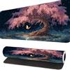 Generico Tappetino Mouse Alberi Gaming, Grande Mouse Pad XXL 1000x500x3mm Confortevole, Lavabile, Antiscivolo Tappetino Scrivania Supporto per Computer, PC e Laptop -Cielo Notturno, Per Uso Ufficio. A-2564