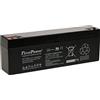 FirstPower Batteria al piombo FP1223 sostituisce Multipower MP2.3-12, MP2.2-12 VDs 12 V 2,3 Ah, 12 V, lead-Acid