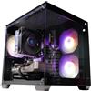 Golook PC Gaming Fisso, R5 4500, RTX 3050 6GB GDDR6, 16GB RAM, 500 GB NVME M.2 Gen4, WiFi, Computer Fisso Essential