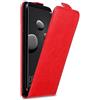 Cadorabo Custodia per Huawei MATE 10 PRO in ROSSO MELA - Protezione in Stile Flip con Chiusura Magnetica - Case Cover Wallet Book Etui