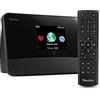 Audizio Livorno - DAB tuner e radio internet con WiFi e DAB+ (102.242) - Nero