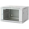 INTELLINET NETWORK SOLUTIONS INTELLINET 918435 Armadio Rack 19 a Muro 9 unità Due sezioni Nero Nero