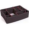 PELI 1550 set divisori TrekPak, accessorio per valigia PELI Protector originale, compatibile con: PELI 1550, colore: Nero