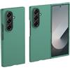 QJONSIU Cover Compatibile con Samsung Galaxy Z Fold 7, Antigraffio Ultra Sottile e PC Protezione Case-Verde