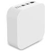 Hesupy Custodia in silicone per Mac Mini M4/M4 Pro 2024, custodia protettiva antipolvere per mini computer desktop, anti-goccia, antiscivolo, in gomma morbida, protezione completa (bianco)