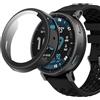 Blueshaweu Cover protettiva compatibile con Amazfit Active Max 1,5 Smartwatch, custodia rigida per PC con protezione dello schermo in vetro temperato, per Active Max 1,5 (Nero)