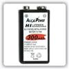 ALCAPOWER Batteria 9 volt 300 mah