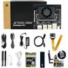 Yahboom Jetson Orin Nano Super 8GB Official Development Kit 67 Tops IMX219 CSI Camera+Jetson Case +Development Board Ubuntu 22.04 (Orin Nano 8GB Off Cam Advanced Kit)