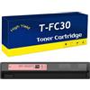 RTEUYH Cartuccia toner T-FC30 di alta capacità, ricambio compatibile con Per Toshiba T-FC30U e T-FC30E, adatto per stampanti E-Studio 2051C, 2050C, 2551C e 2550C Magenta